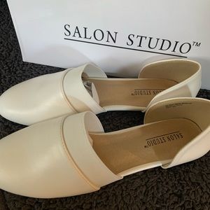 Salon Studio Stylish Slip On Shoe - White Size 8 M